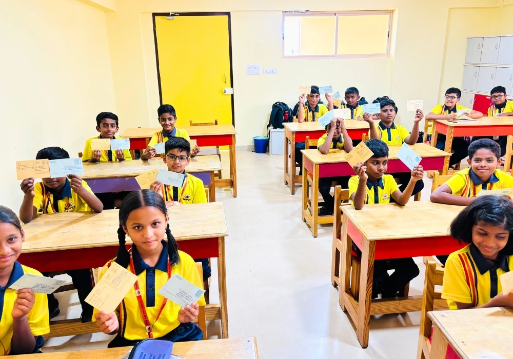 Students engaged in holistic learning activities